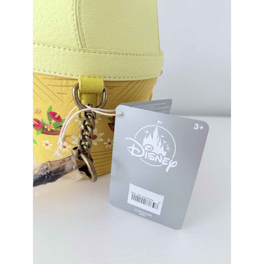 Disney Dole Whip Pineapple‎ Swirl Loungefly Purse Crossbody Bag BNWT - Picture 9 of 9